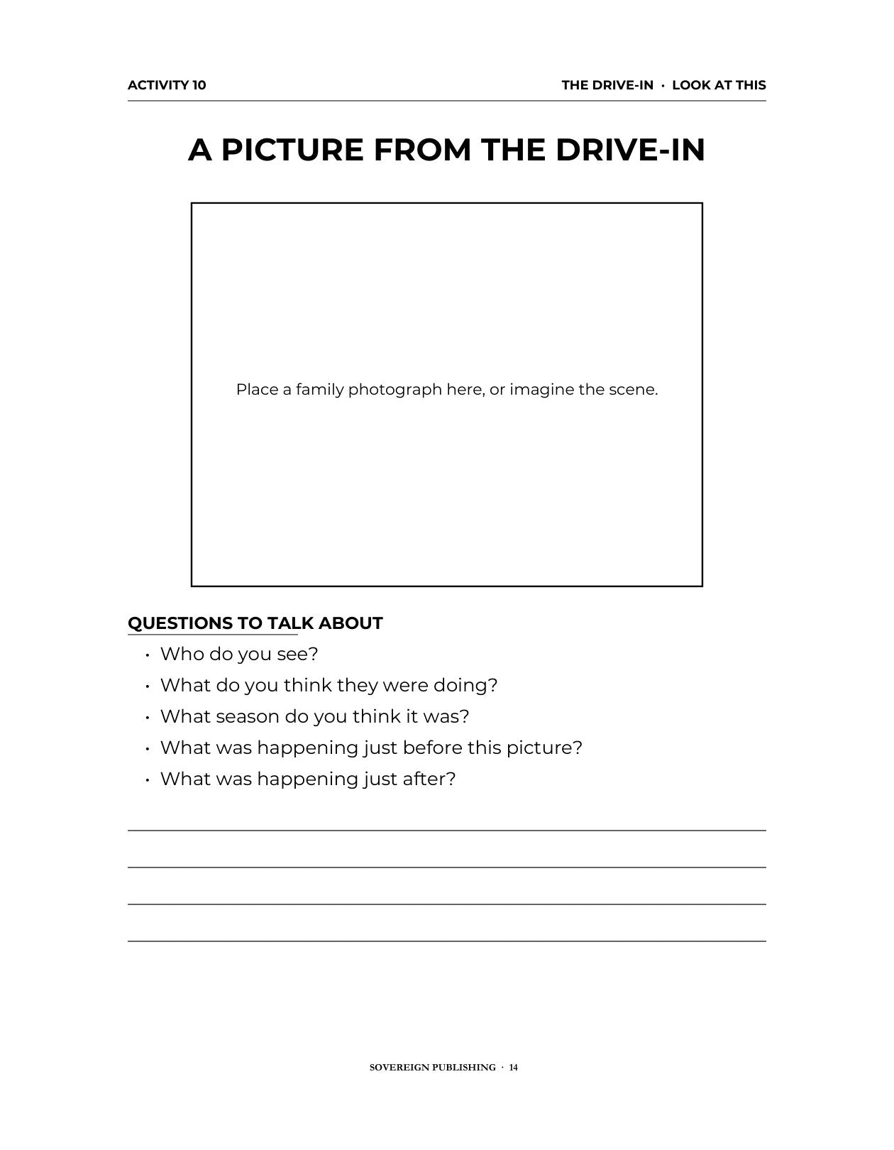 A Memory Book — An American Childhood — Digital Edition
