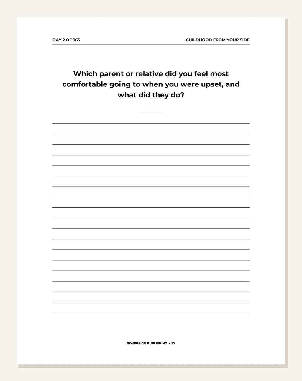 Conversations With My Adult Children — daily prompt page
