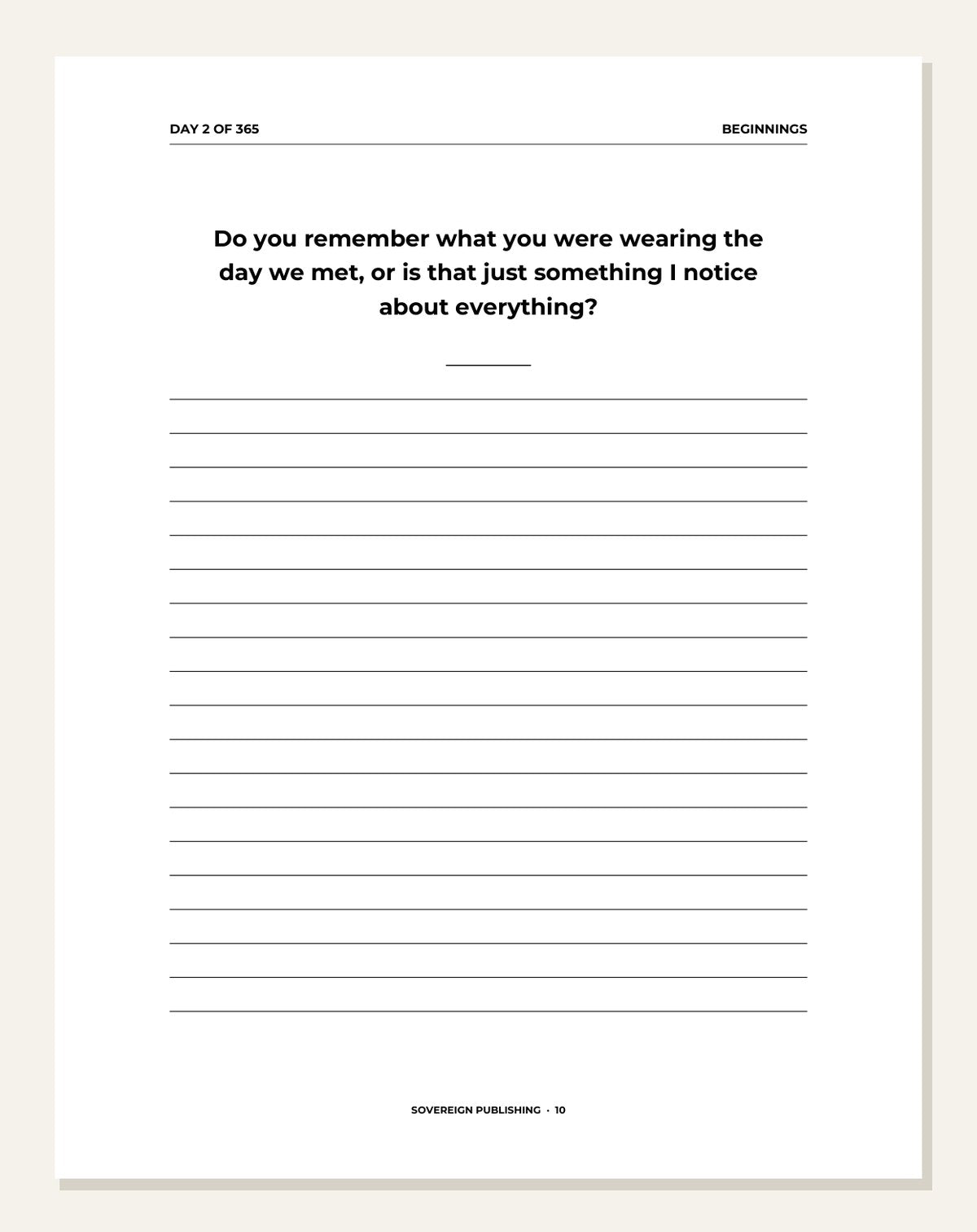 Conversations With My Best Friend — daily prompt page