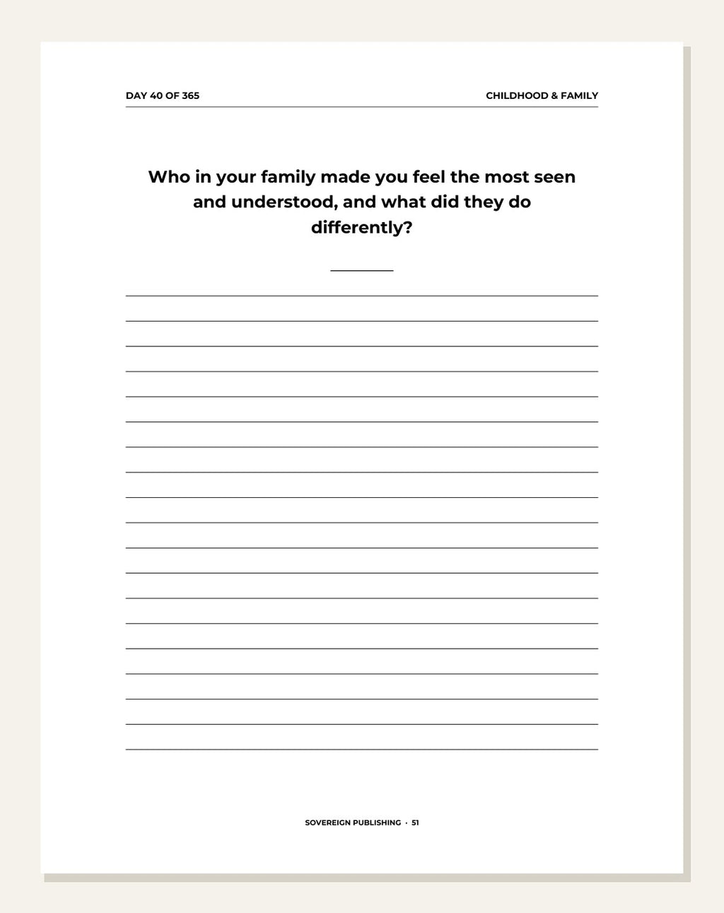 Conversations With My Best Friend — guided writing page