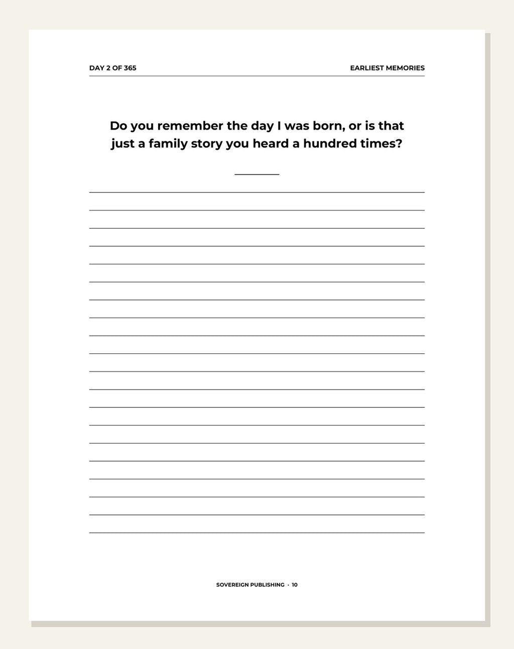 Conversations With Brothers — daily prompt page