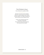 Our Family Tree — keepsake page