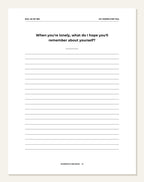 For My Grandchildren — guided writing page