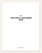 My Faith Story — chapter opener
