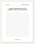 My Faith Story — daily prompt page