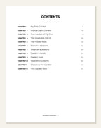 My Garden — contents page