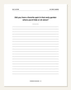 My Garden — daily prompt page