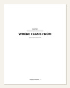My Migration — chapter opener