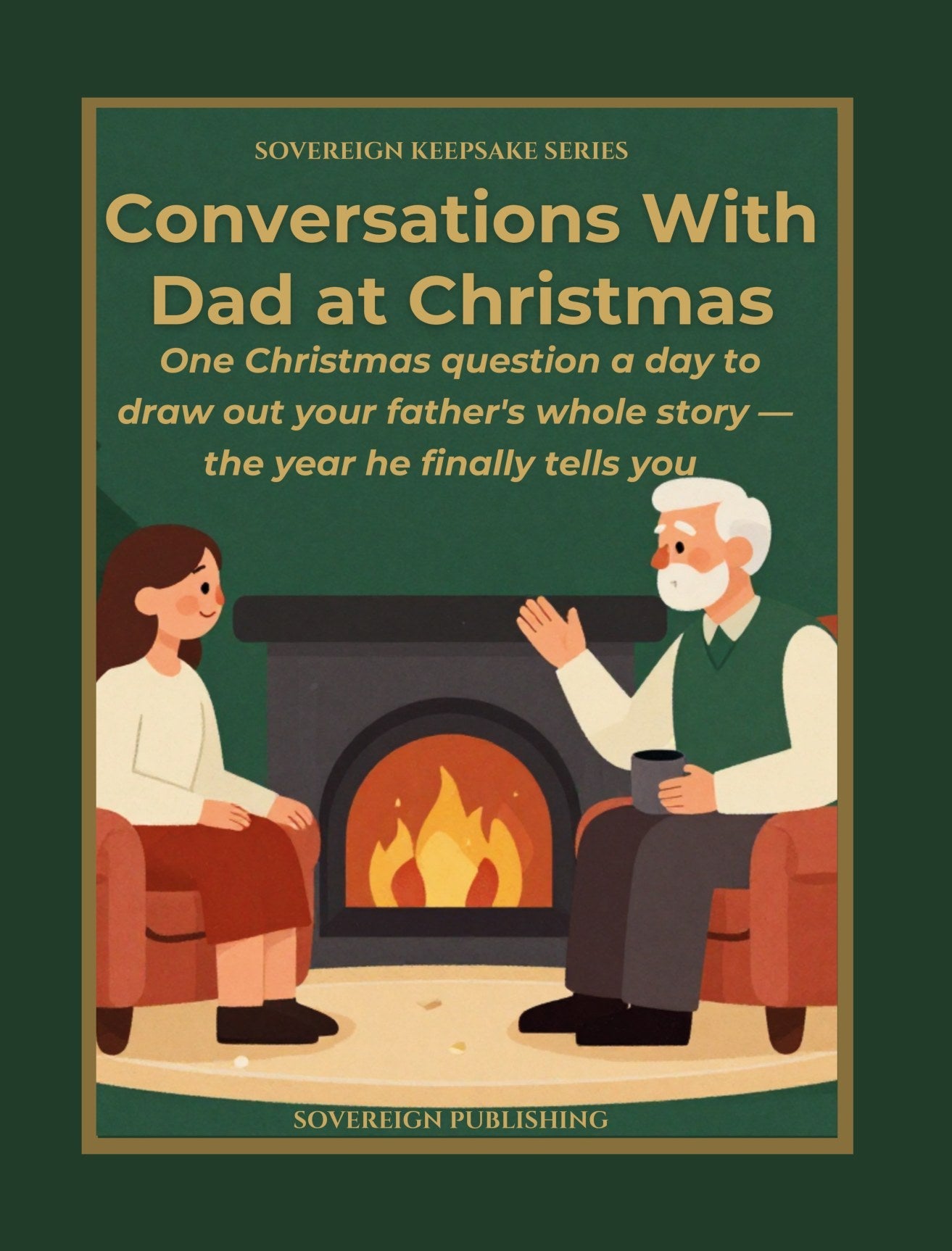 Conversations With Dad at Christmas hardcover